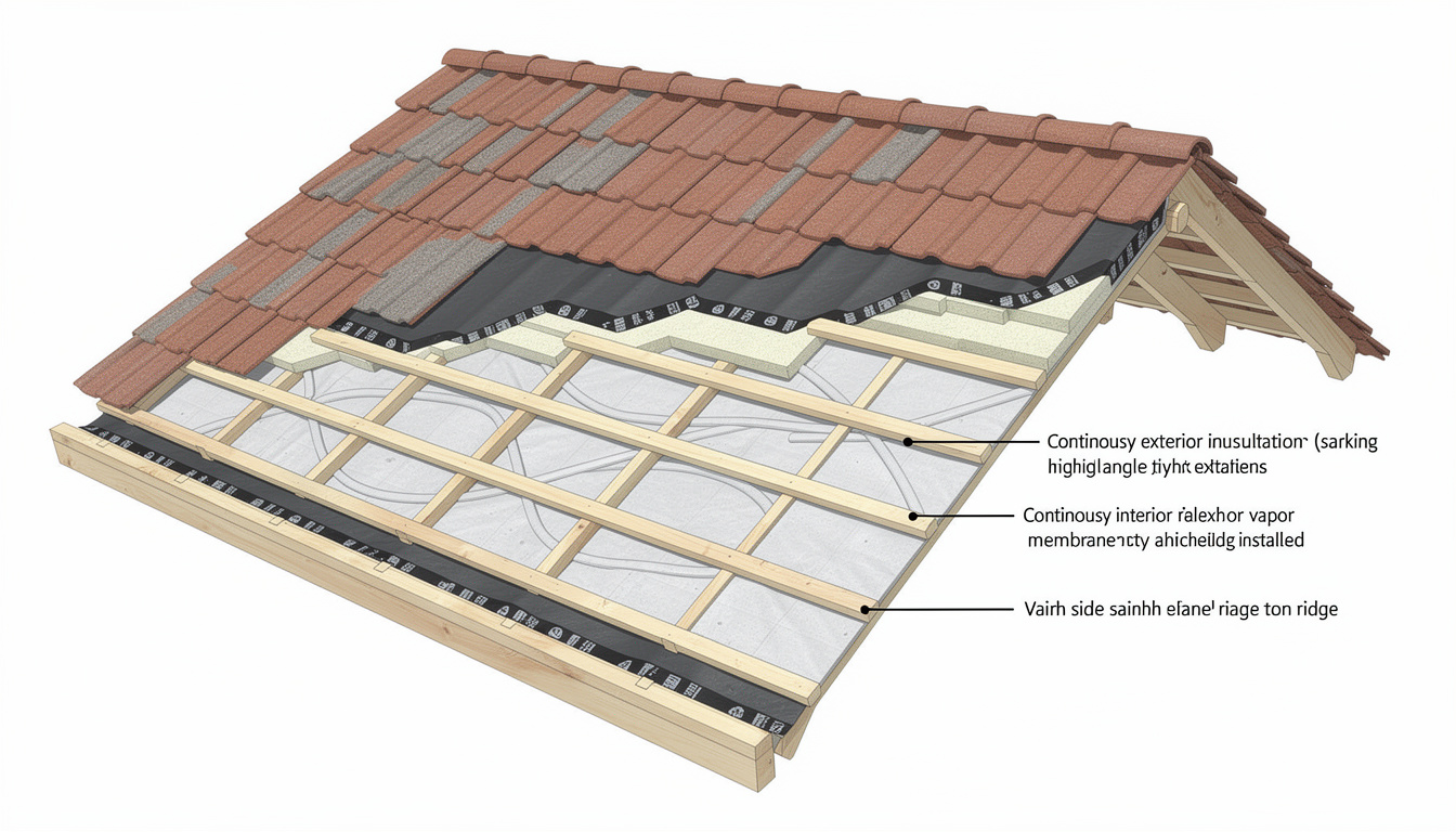 Comment améliorer l'isolation grâce à une toiture bien conçue 2 découvrez comment une toiture bien conçue peut améliorer l'isolation de votre maison, réduire vos factures d'énergie et augmenter votre confort tout au long de l'année.