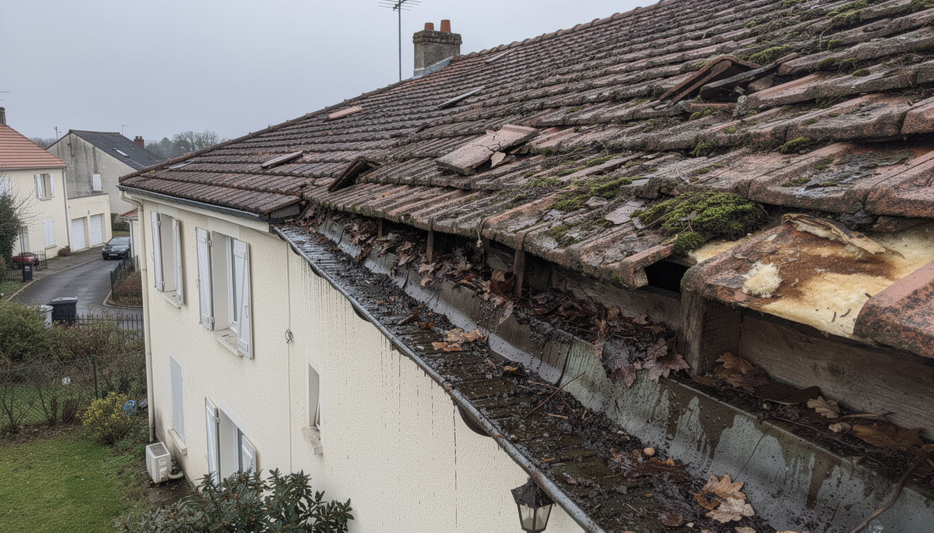 Les signes qui indiquent qu'il est temps de rénover votre toiture 2 découvrez les signes révélateurs qui indiquent qu'il est temps de rénover votre toiture pour assurer la protection et la durabilité de votre maison.